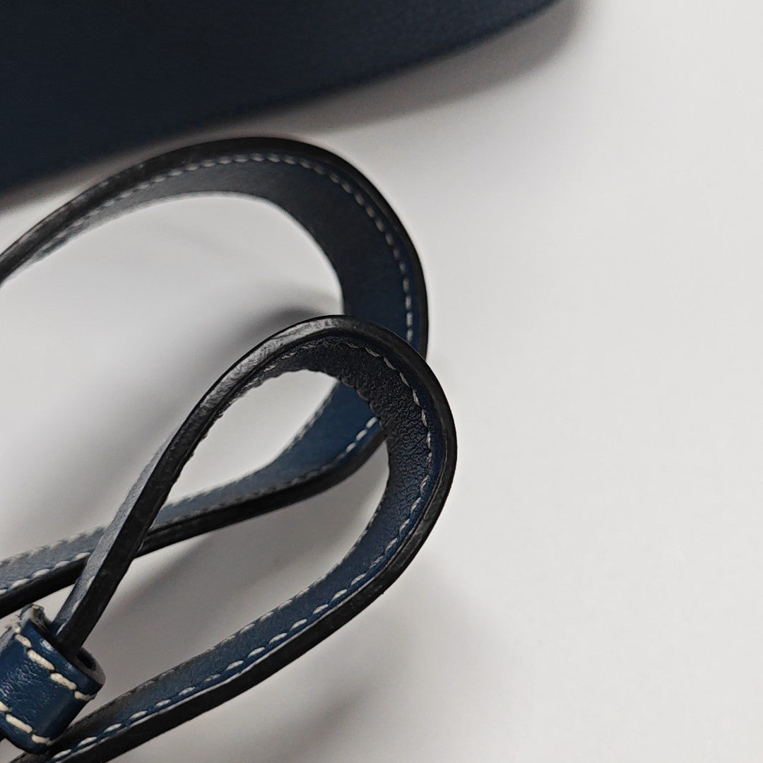 Hammock Small Calfskin Blue
