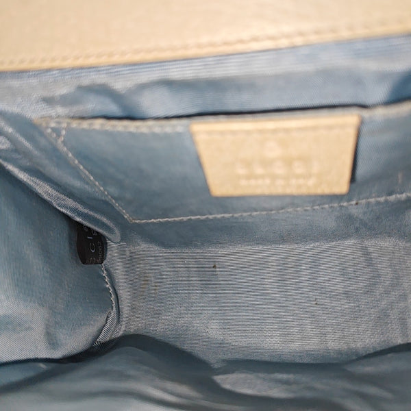 Padlock Small Calfskin White