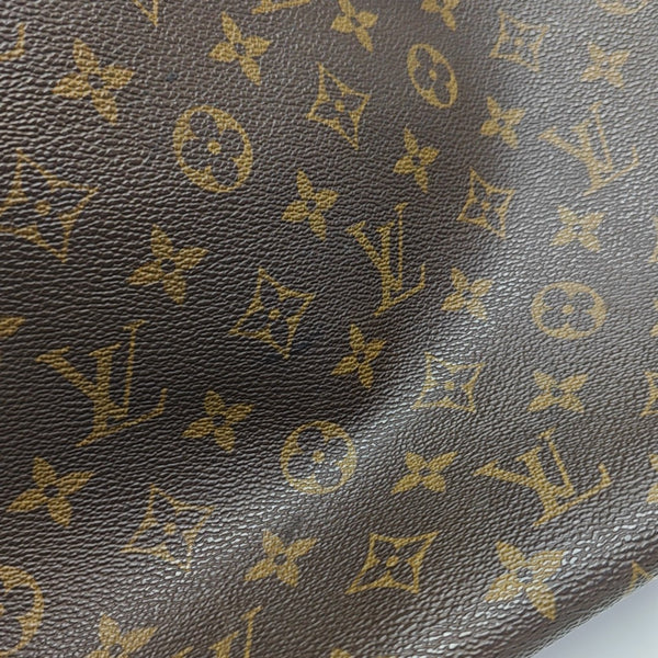 KITAN Monogram Coated Canvas Brown
