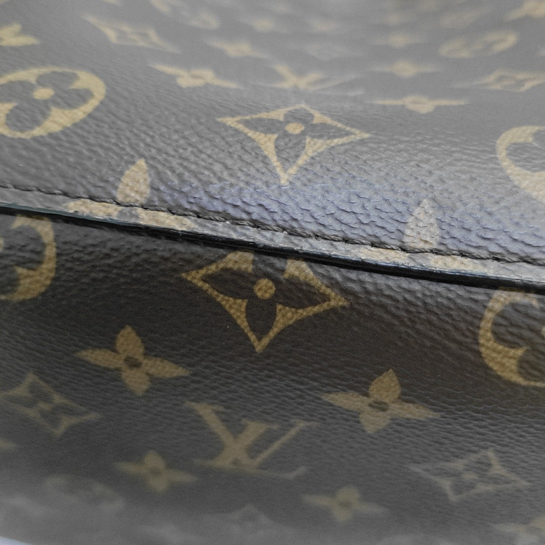 NÉONOÉ MM Monogram Coated Canvas Brown
