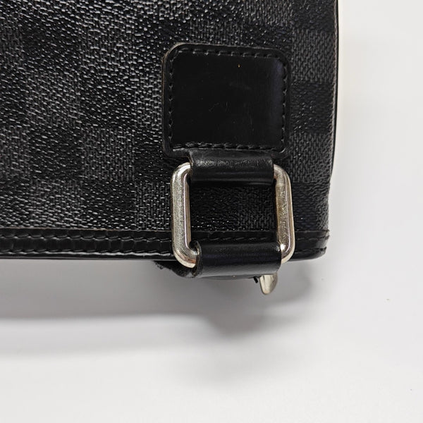 THOMAS Damier Graphite Coated Canvas Gray