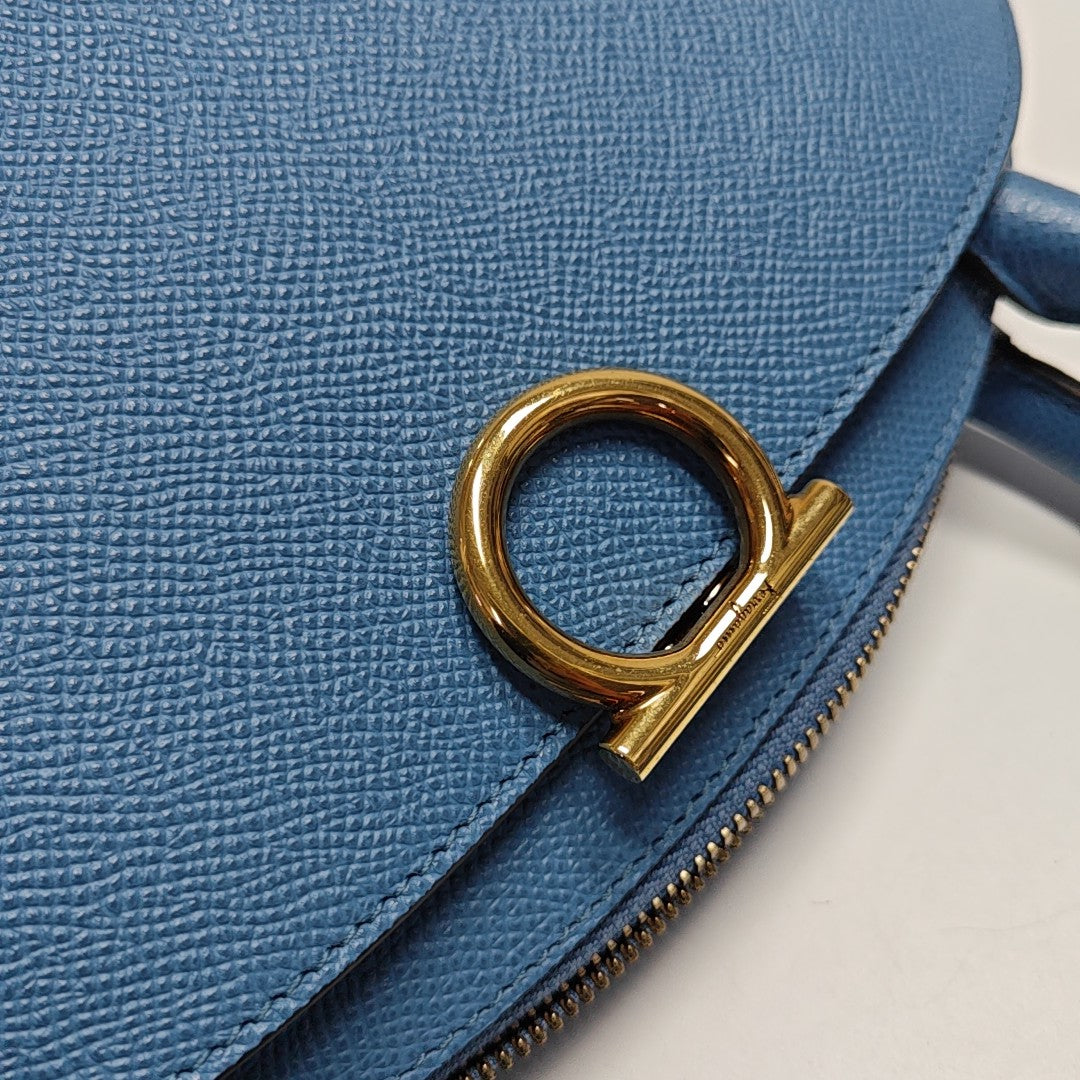 Gancini Calfskin Blue
