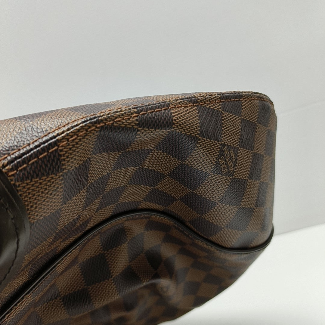 SISTINA GM Damier Ebene Coated Canvas Brown