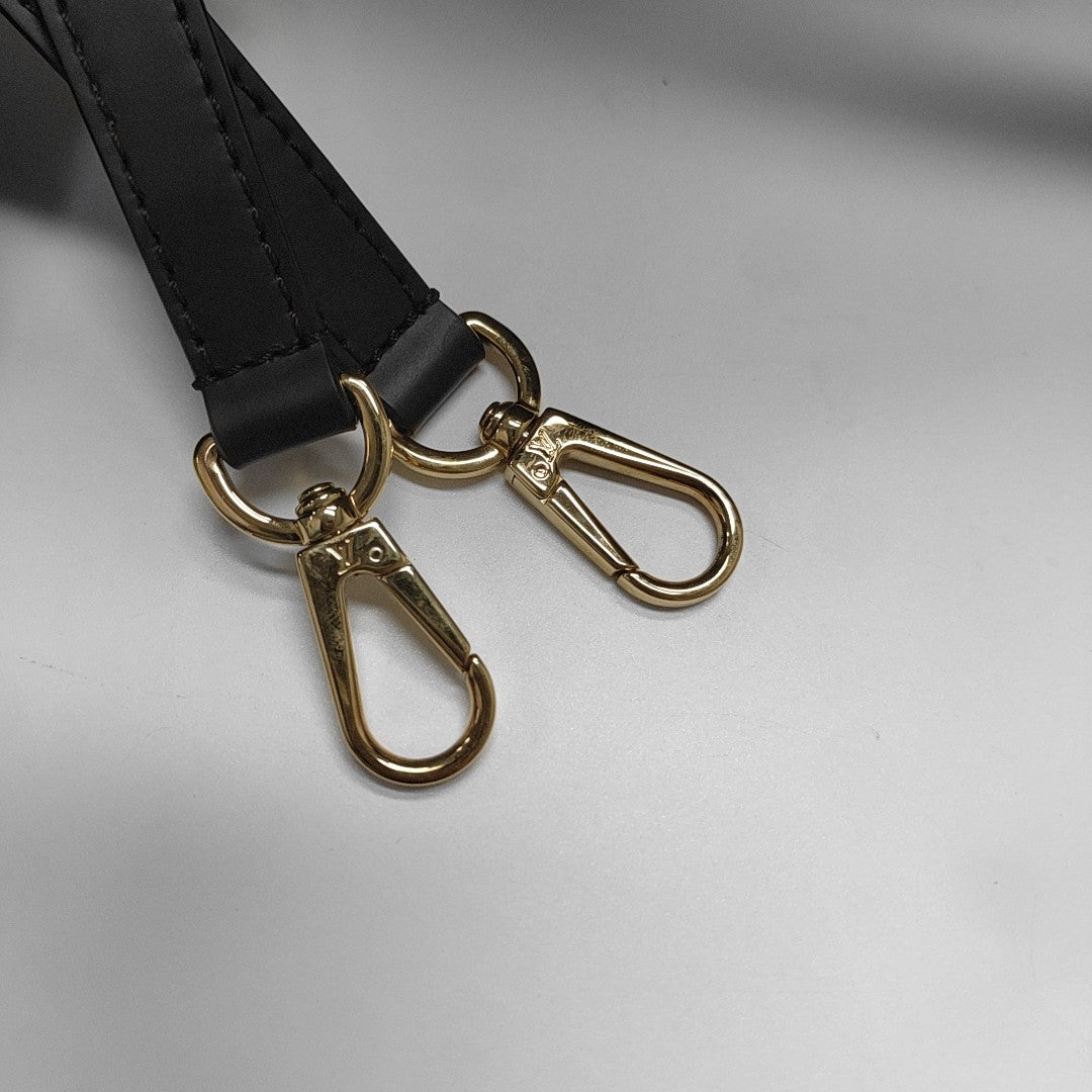 NORMANDY Damier Ebene Coated Canvas Brown
