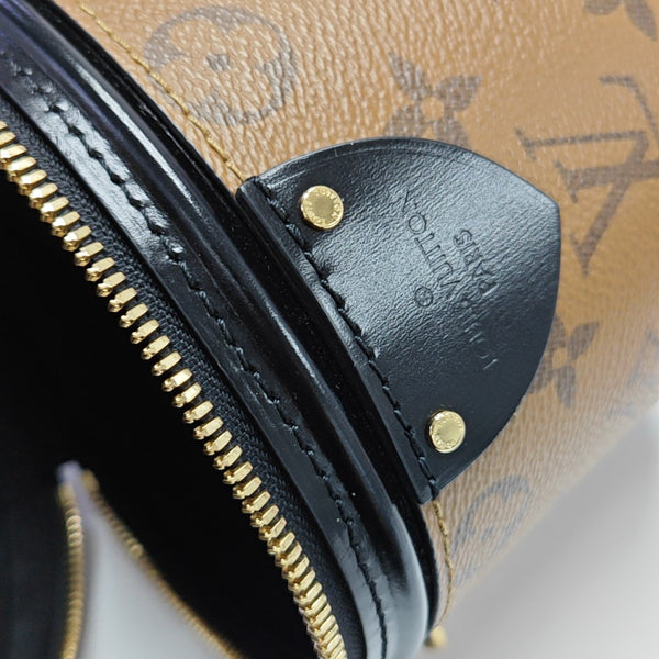 CANNES PM Monogram Coated Canvas Brown