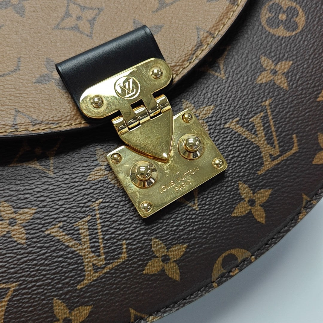 EDEN Monogram Coated Canvas Brown