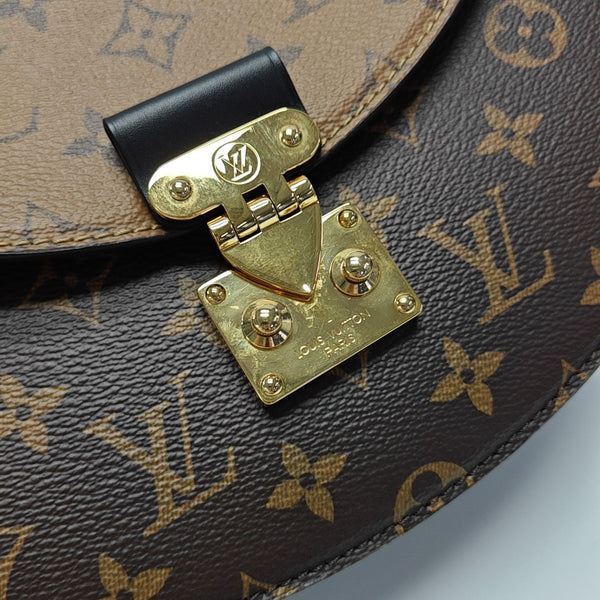 EDEN Monogram Coated Canvas Brown