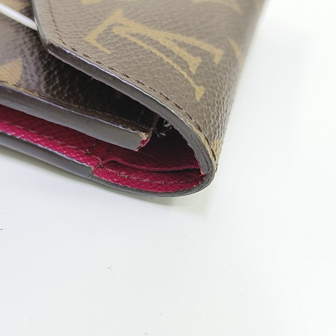 VICTORINE Monogram Coated Canvas Brown Wallet