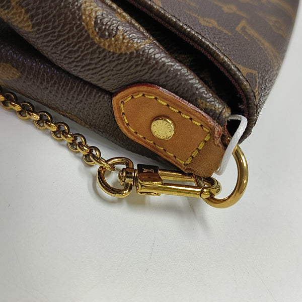 FAVORITE MM Monogram Coated Canvas Brown