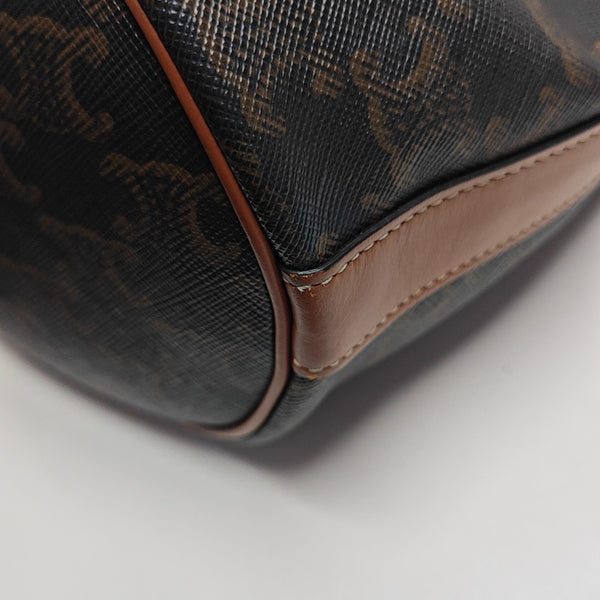 TRIOMPHE CANVAS Small Coated Canvas Brown