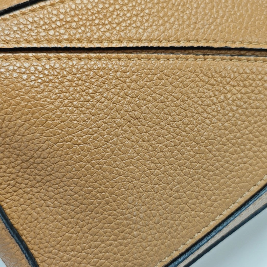 Puzzle Mini Calfskin Brown