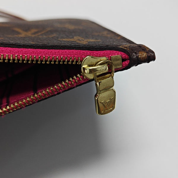 NEVERFULL MM Monogram Coated Canvas Brown