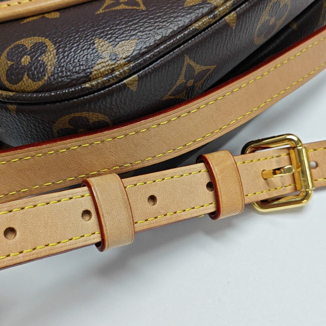 SAUMUR BB Monogram Coated Canvas Brown