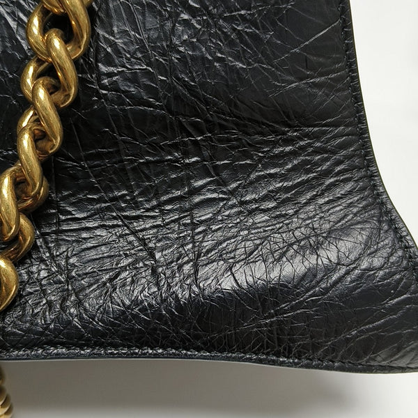 Crush Large Calfskin Black