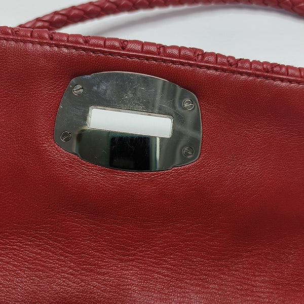 Crystal Quilted Lambskin Red