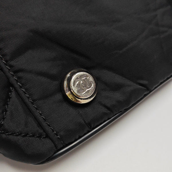 PARIS NEW YORK Quilted Fabric Black