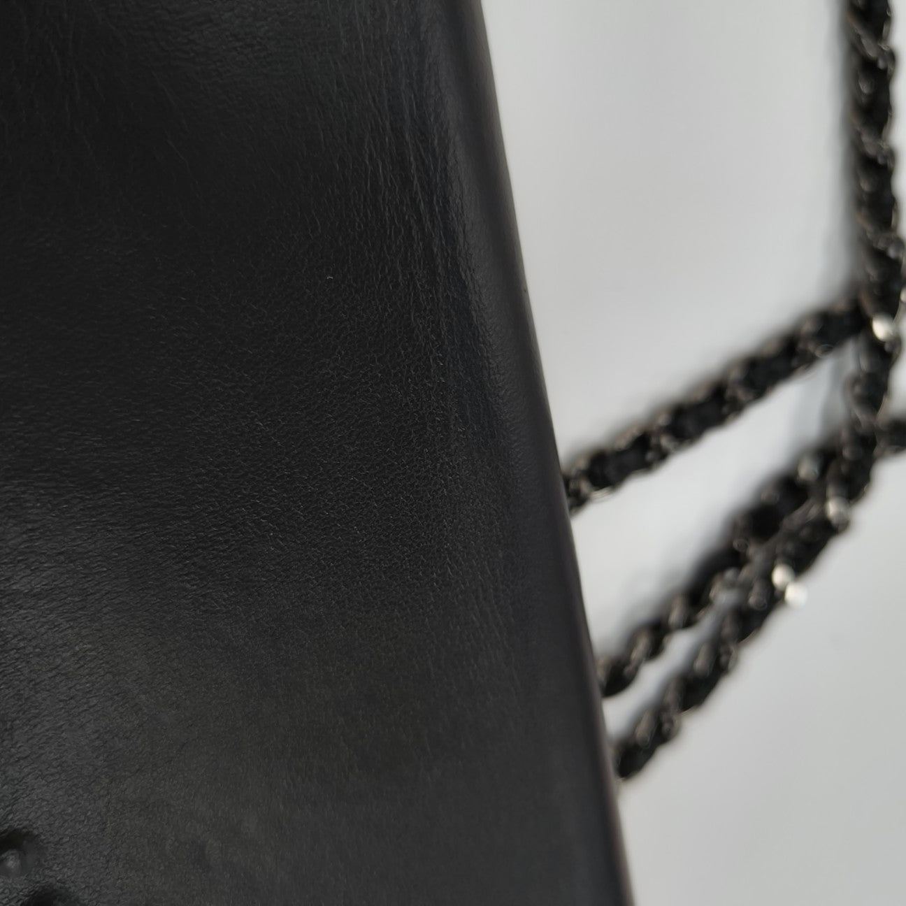 Calfskin Shoulder Bag Black