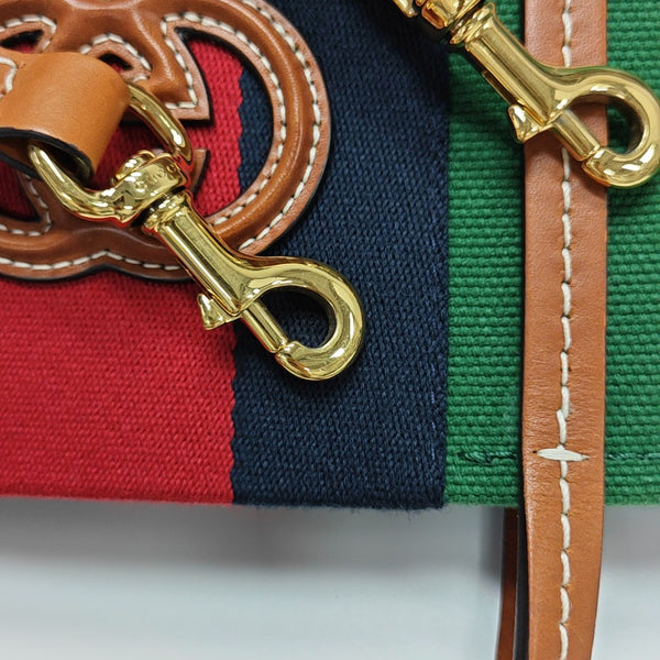 Canvas Tote Bag Mini Green