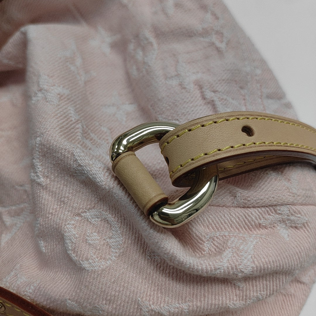 VENICE Monogram Denim Pink