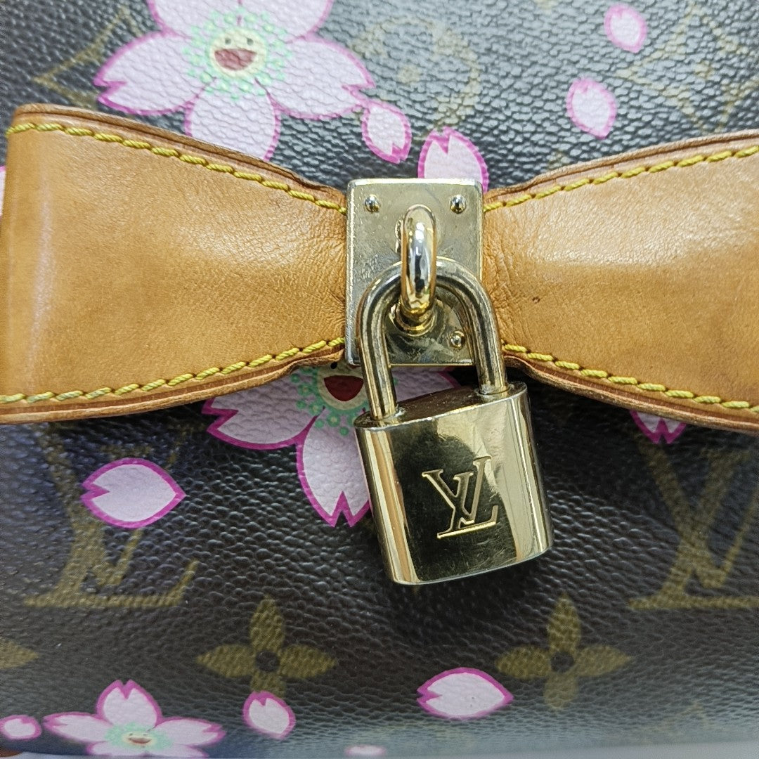 PAPILLON GM Monogram Coated Canvas Brown