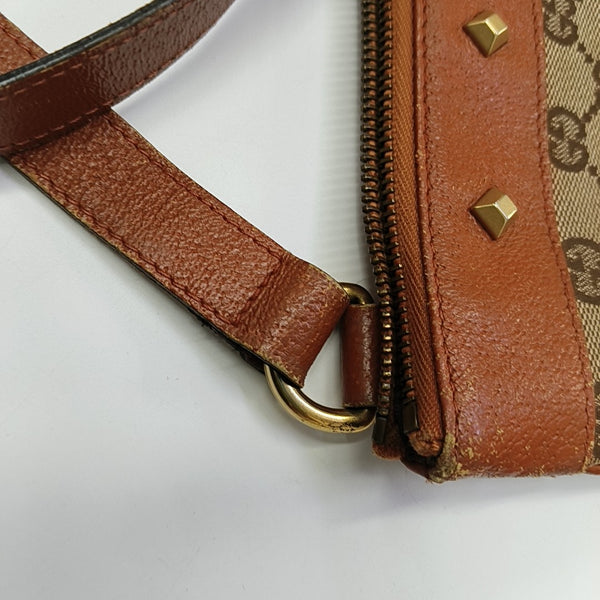 Miss GG Monogram Fabric Brown