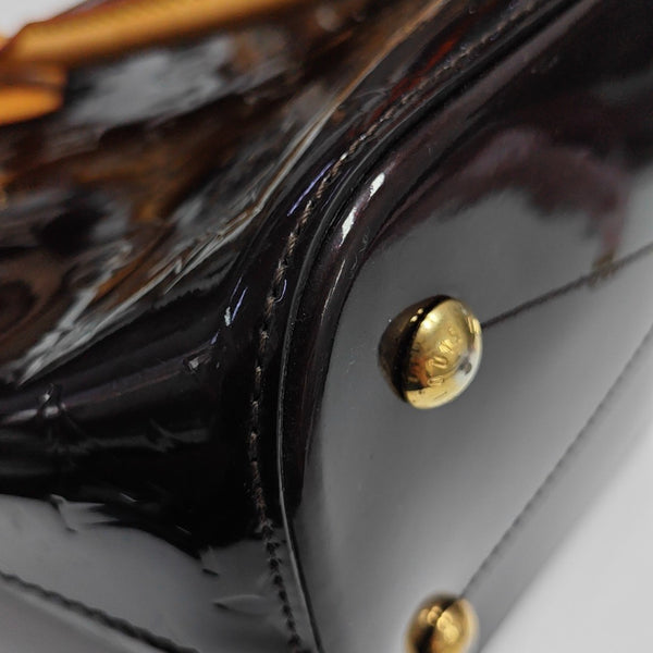 MONTEBELLO Monogram Patent Leather Red