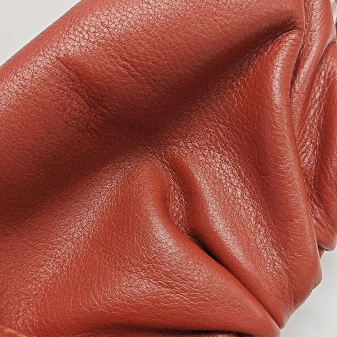 The Pouch Mini Calfskin Red