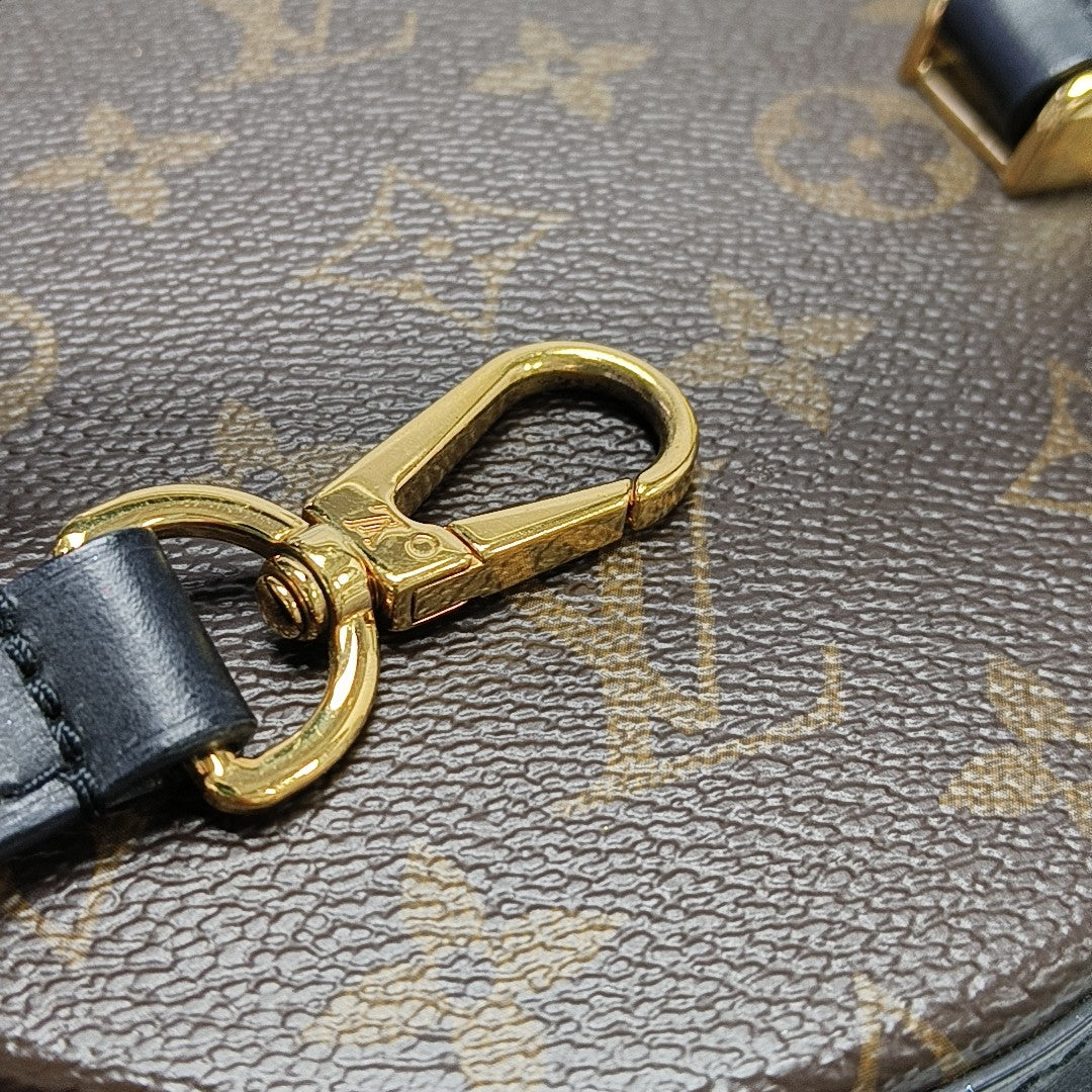CANNES PM Monogram Coated Canvas Brown