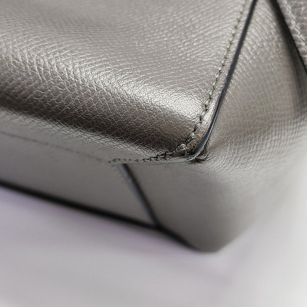 BELT Micro Calfskin Gray