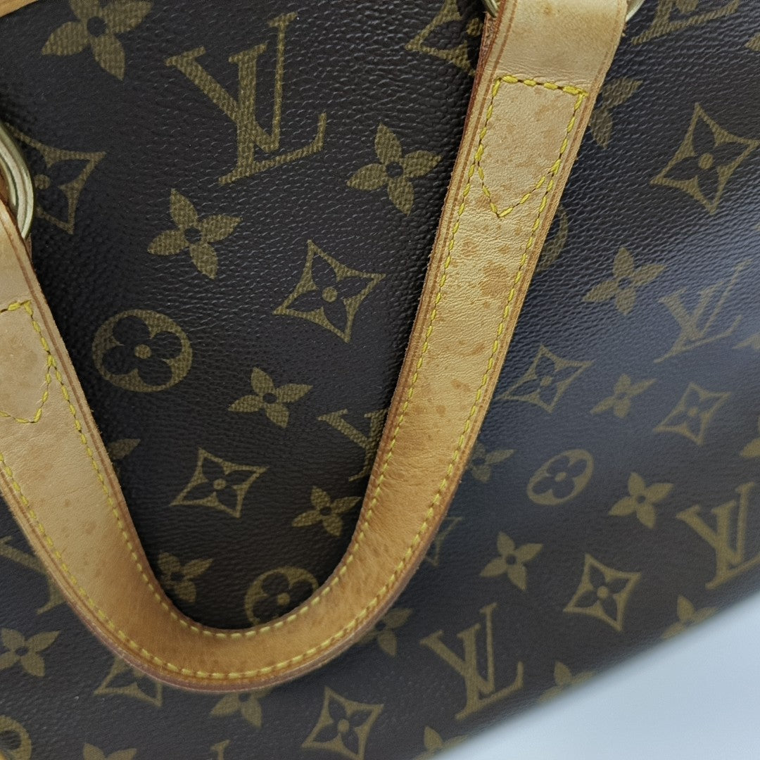 BATIGNOLLES PM Monogram Coated Canvas Brown