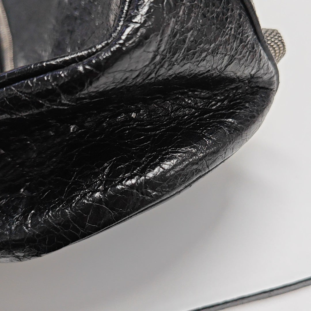 Le Cagole S Lambskin Black