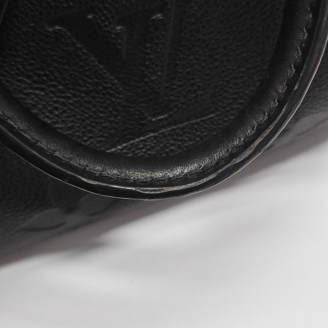 SPEEDY 20 Monogram Calfskin Black