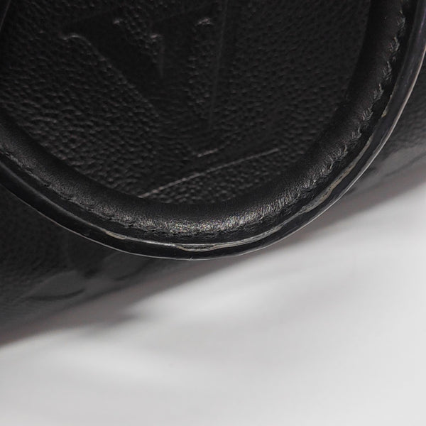 SPEEDY 20 Monogram Calfskin Black