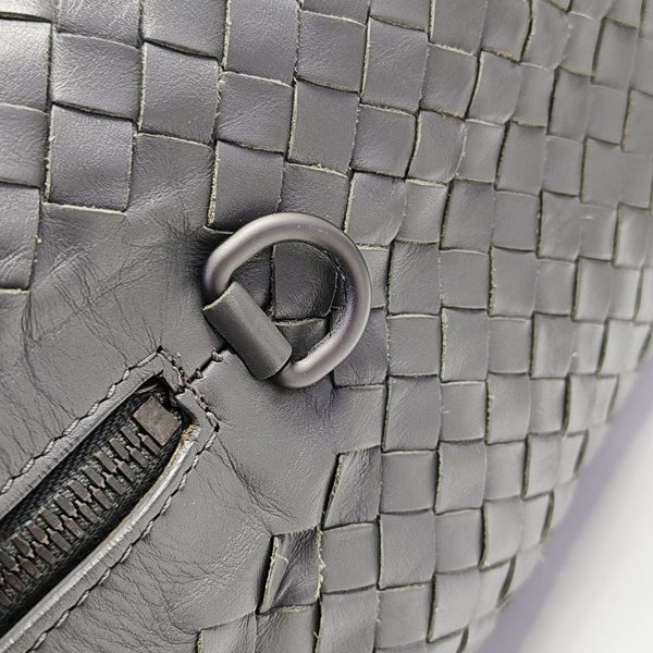 Calfskin Shoulder Bag Gray