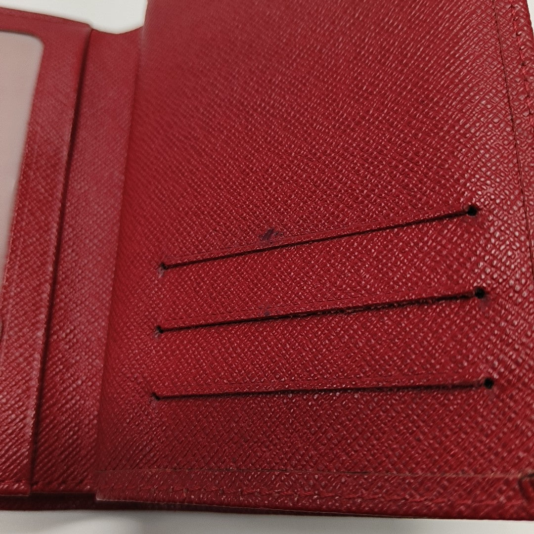 KOALA Damier Ebene Coated Canvas Brown Wallet