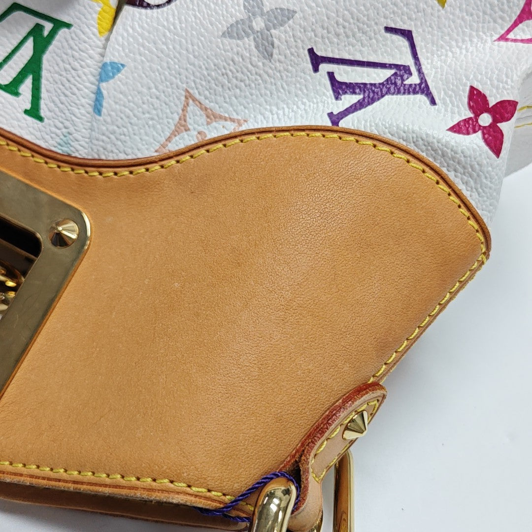 LV × TM JUDY PM Monogram Coated Canvas White