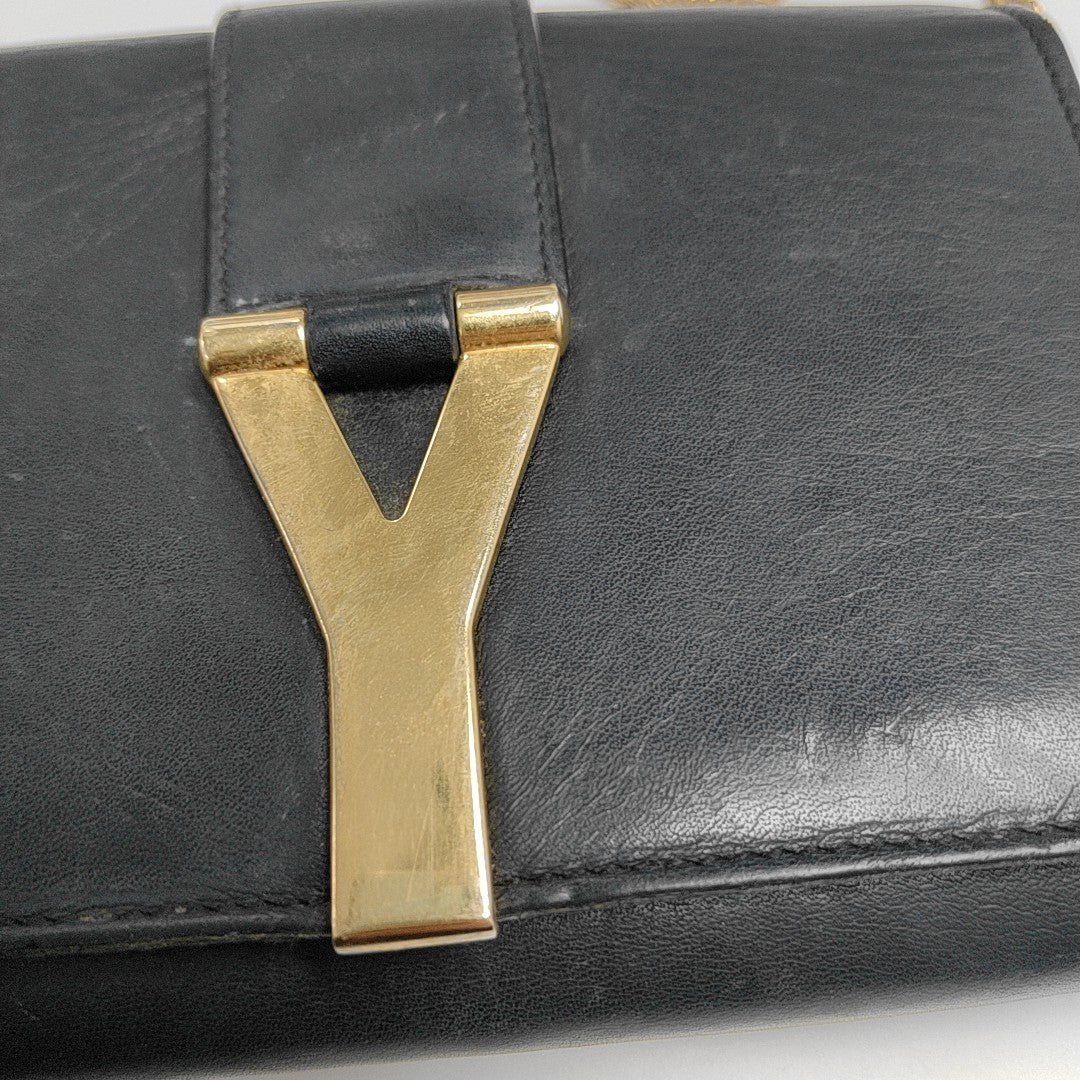 Calfskin Crossbody Bag Black