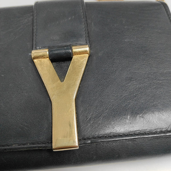 Calfskin Crossbody Bag Black