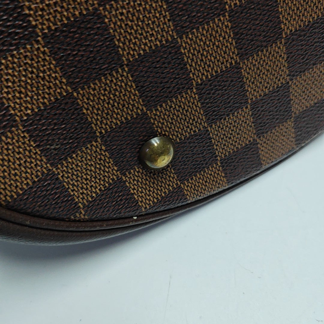 BUCKET PM Damier Ebene Coated Canvas Brown