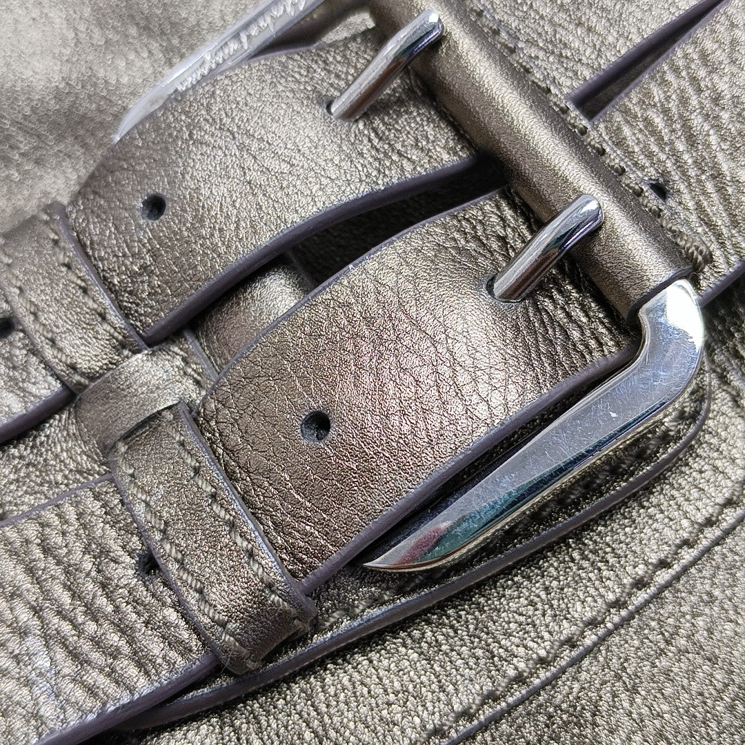 Calfskin Shoulder Bag Gold