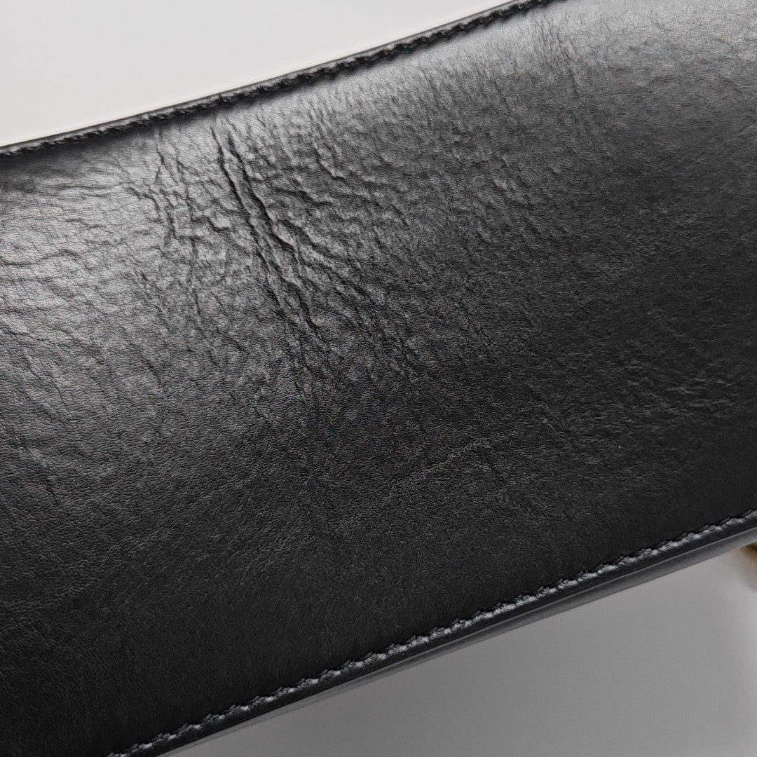 Downtown Small Calfskin Black
