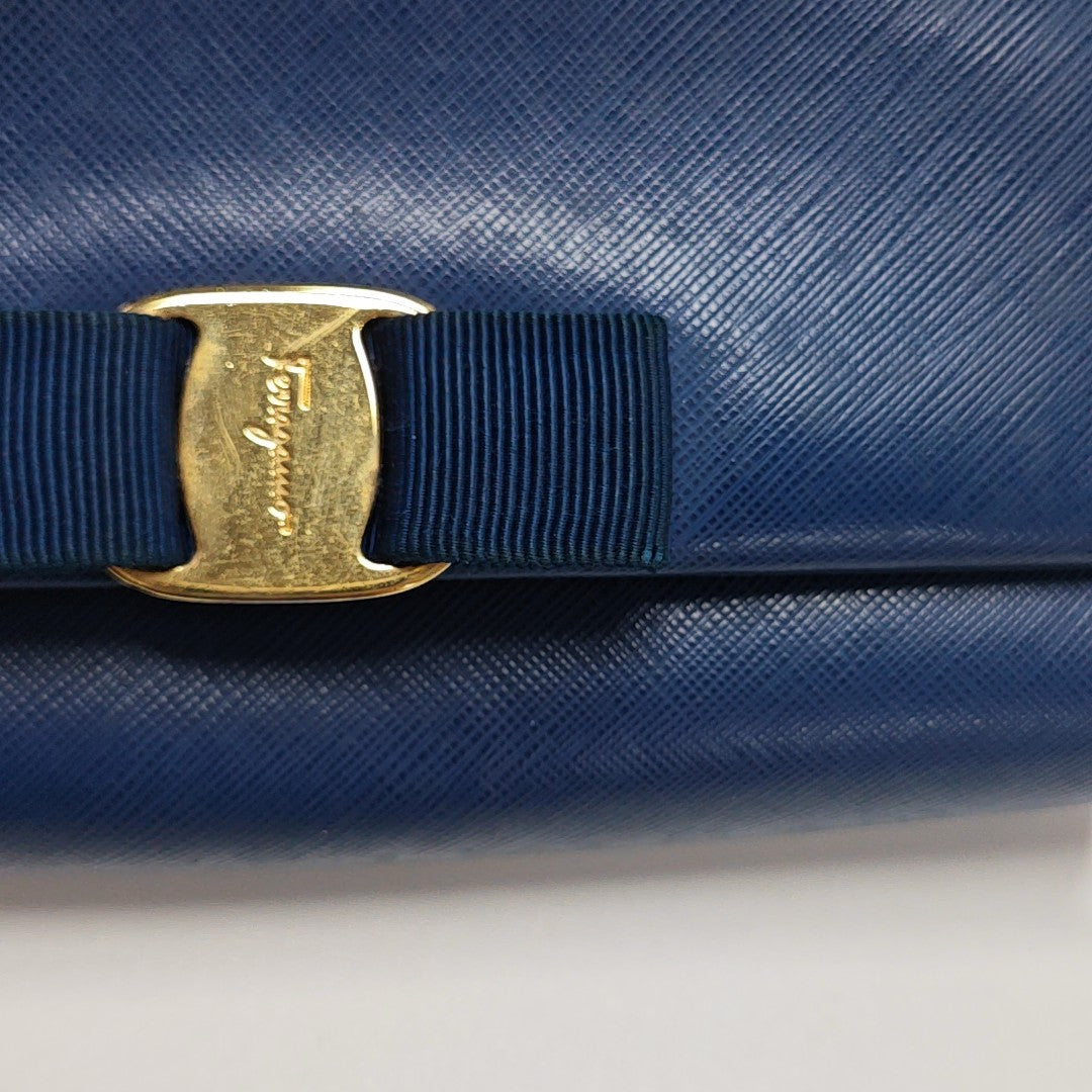Ginny Calfskin Blue