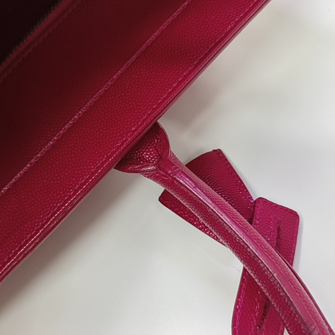 Calfskin Shoulder Bag Red