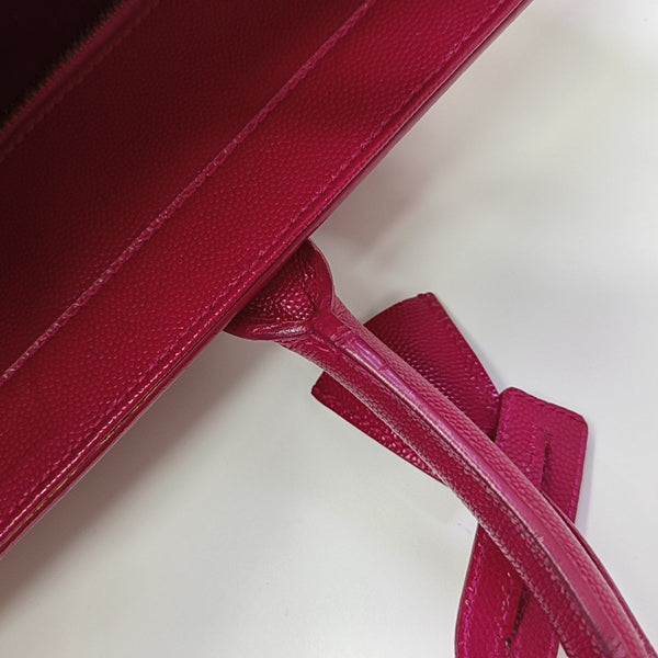 Calfskin Shoulder Bag Red