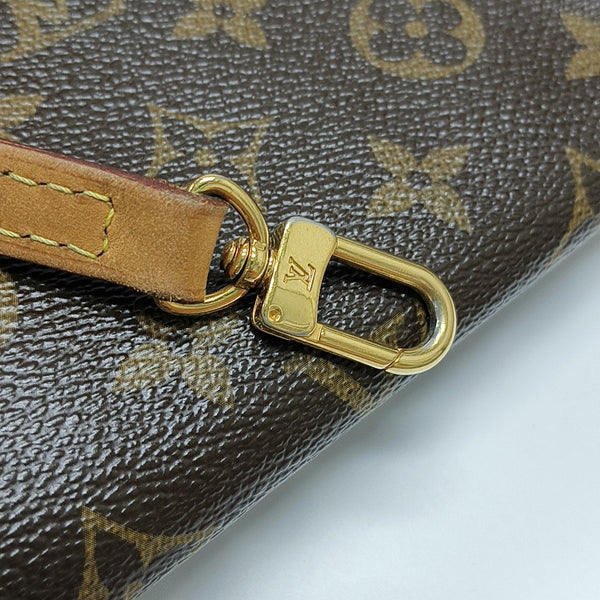 EVA Monogram Coated Canvas Brown