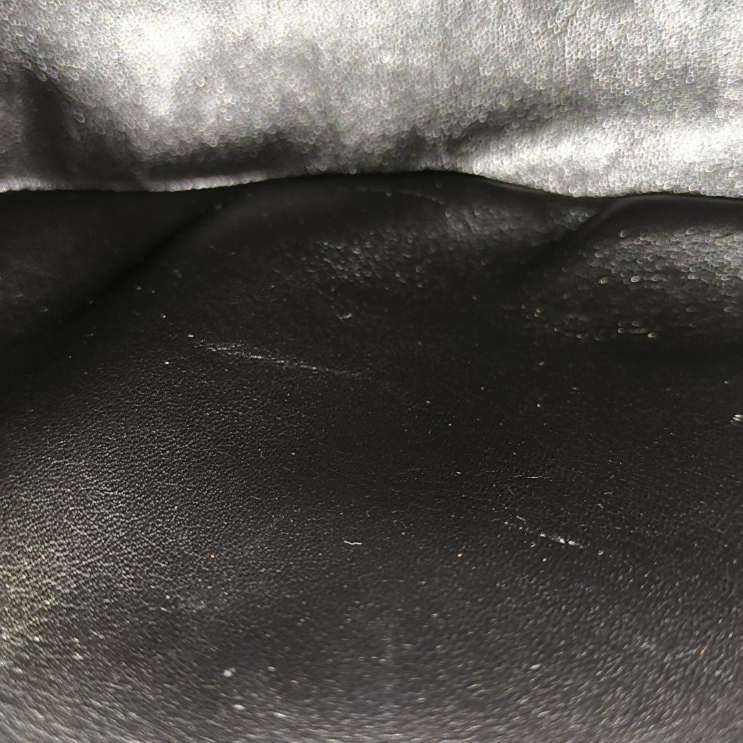 Calfskin Shoulder Bag Black