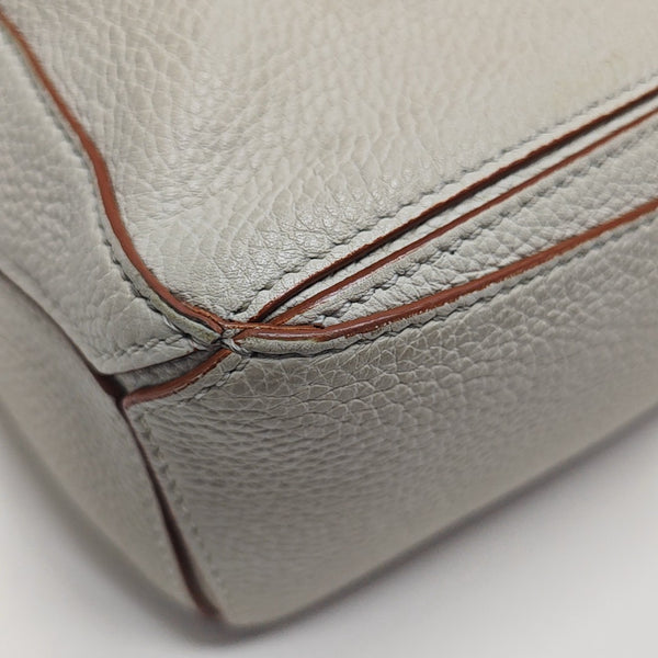 Puzzle Mini Calfskin White