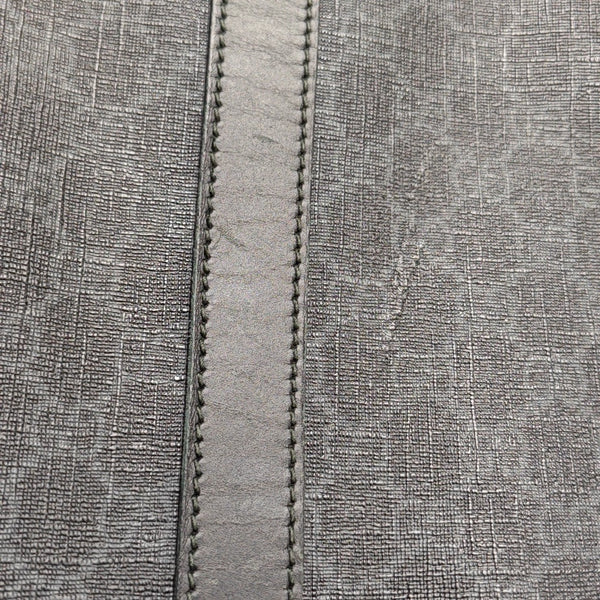 Monogram Coated Canvas Top Handle Bag Black