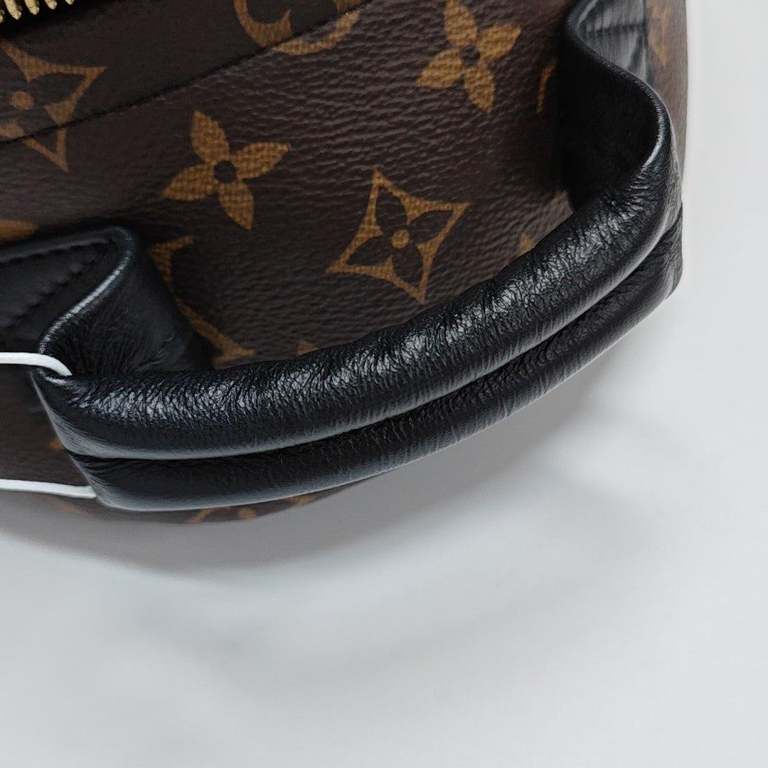 PALM SPRINGS PM Monogram Coated Canvas Brown