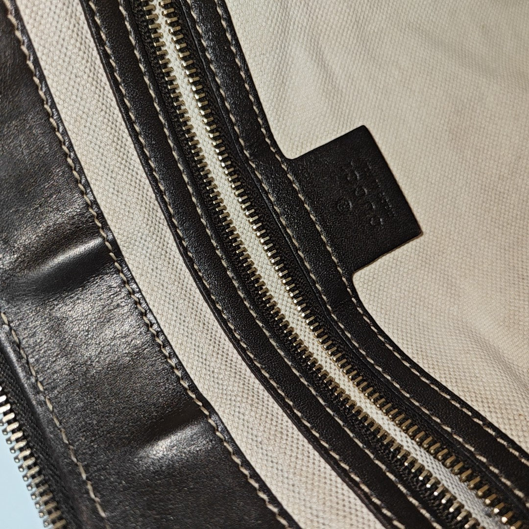 Mayfair Monogram Canvas Beige